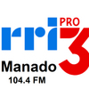RRI PRO 3 Manado  104.4 FM