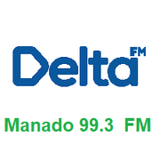 Logo Delta FM Manado