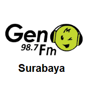Logo Gen FM Surabaya