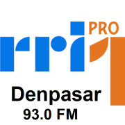 Logo RRI PRO 1 Denpasar