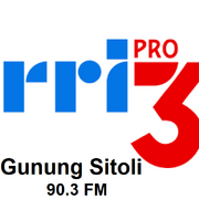 Logo RRI PRO 3 Gunung Sitoli