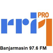 Logo RRI PRO 1 Banjarmasin