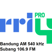Logo RRI PRO 4 Bandung